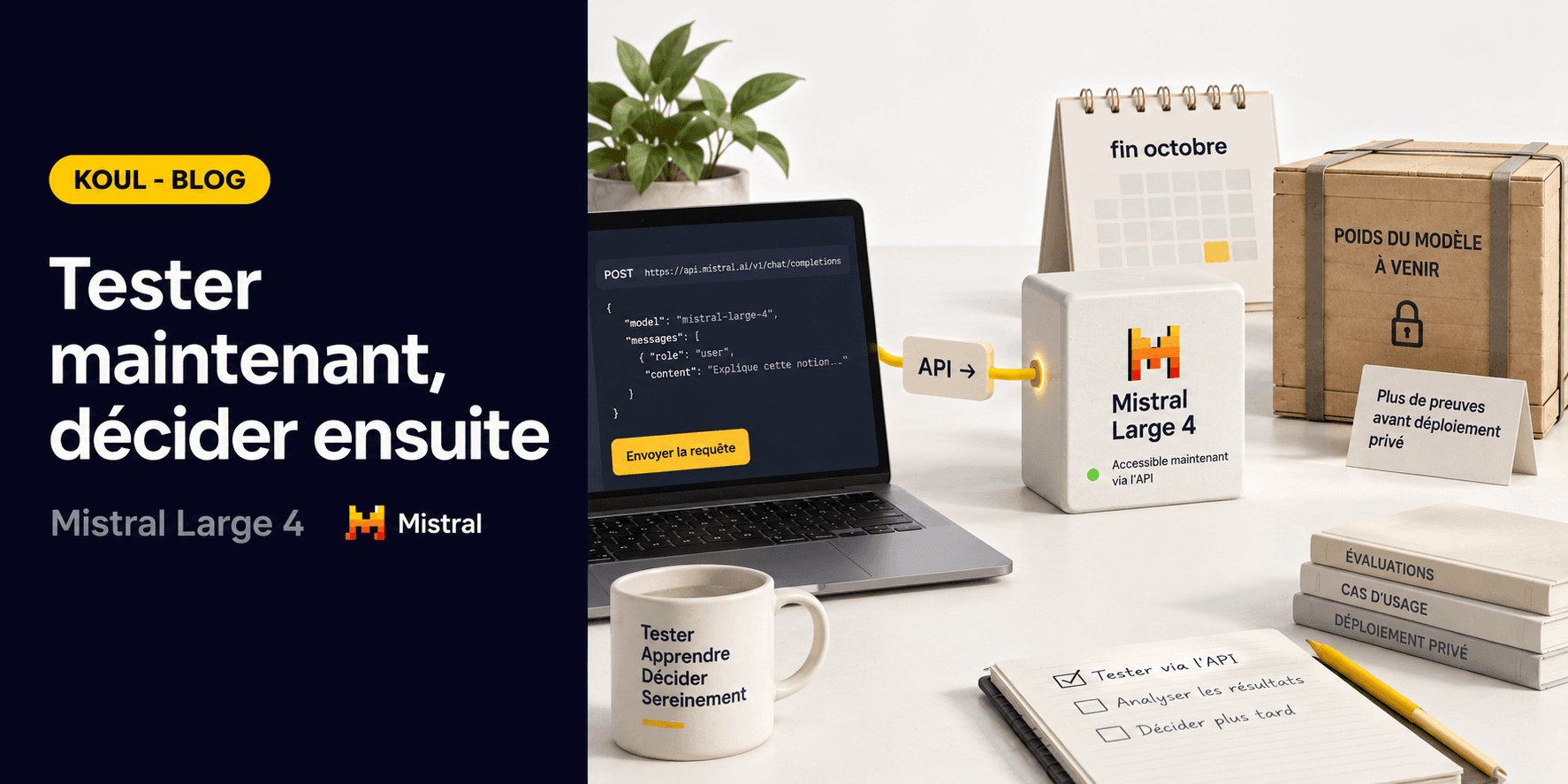 Mistral Large 4 "Le Chonk" : faut-il tester ce modèle ouvert pour reprendre le contrôle de son IA d'entreprise ?