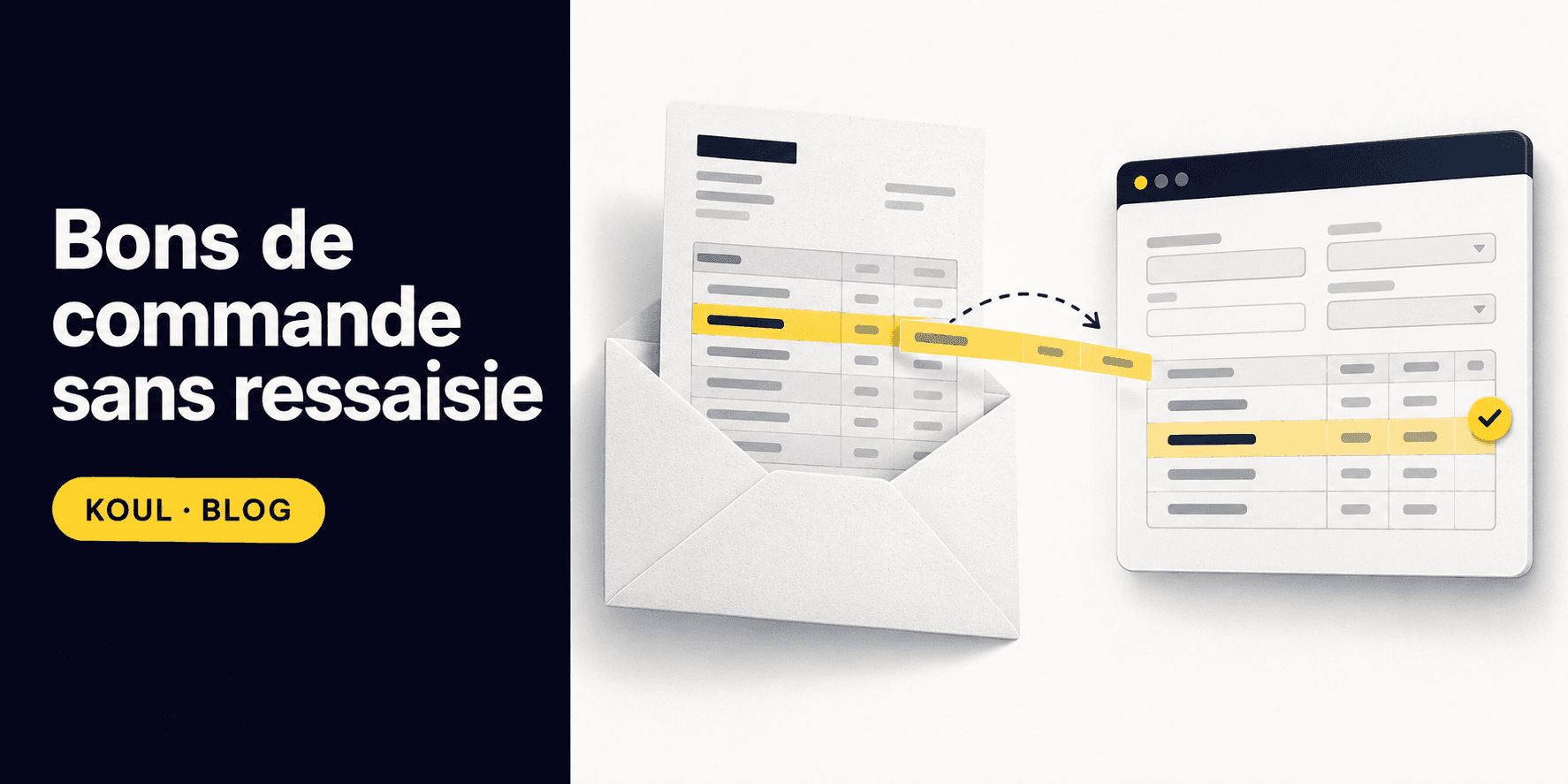 Bons de commande PDF reçus par email : arrêter la ressaisie dans l'ERP avec l'OCR et un LLM