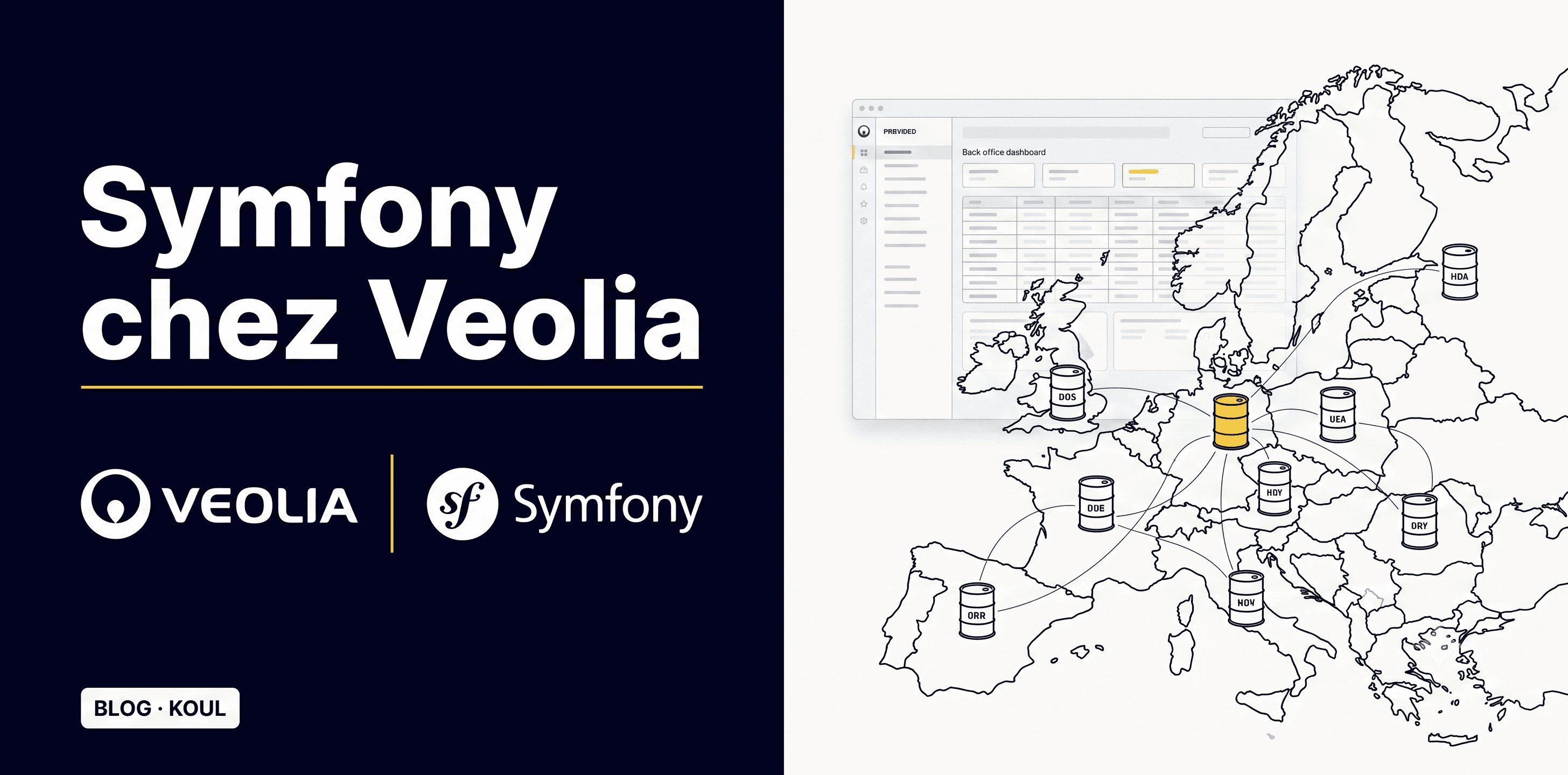 Symfony chez Veolia : la plateforme qui trace 10 millions de tonnes de déchets