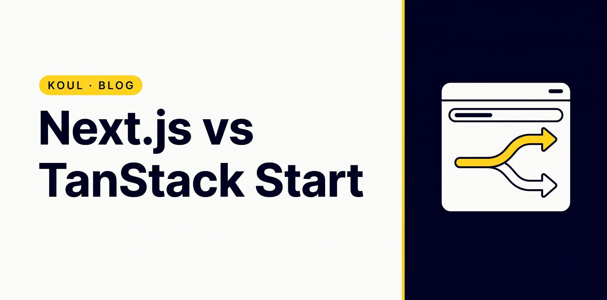Next.js vs TanStack Start : quel framework React choisir en 2026 ?