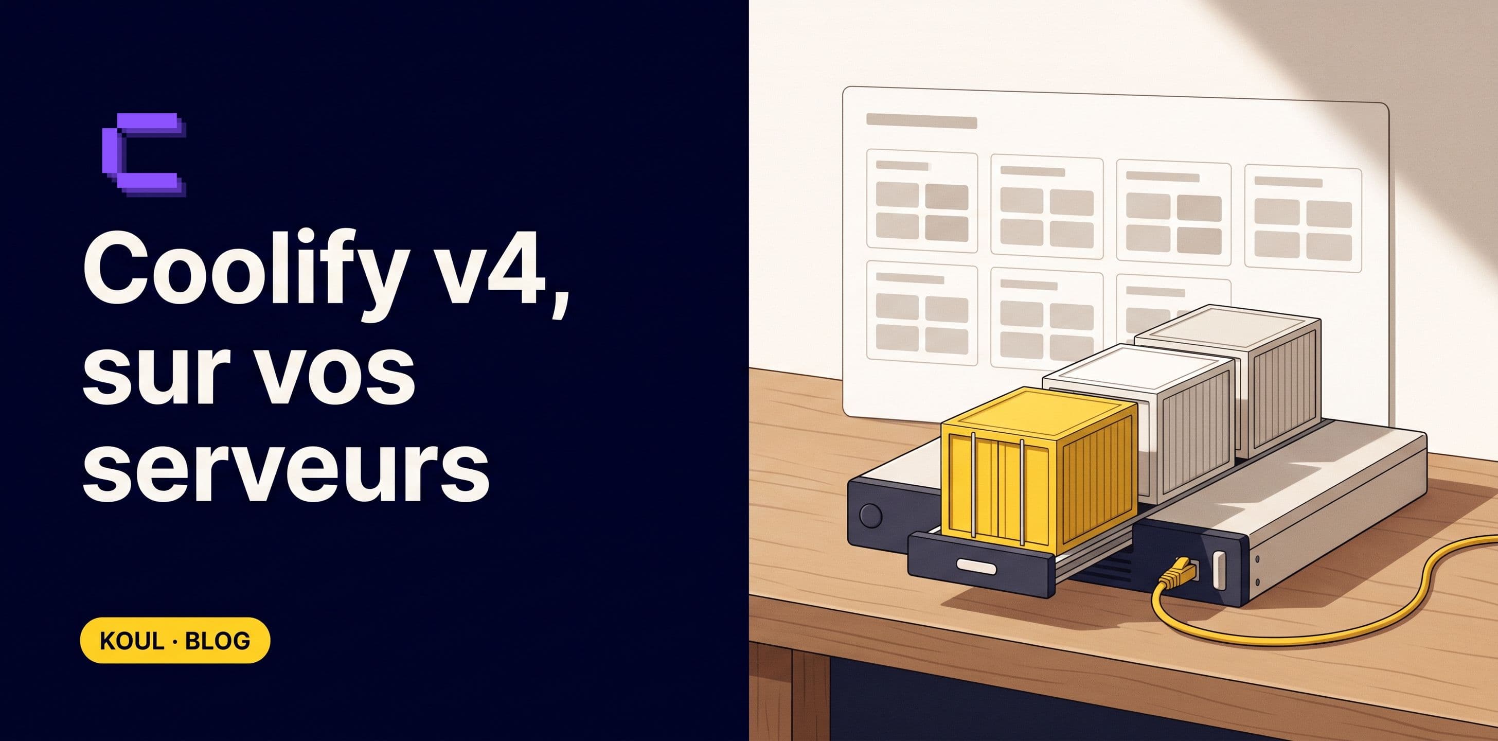 Coolify auto-hébergé : le tutoriel complet, du VPS vide au déploiement continu
