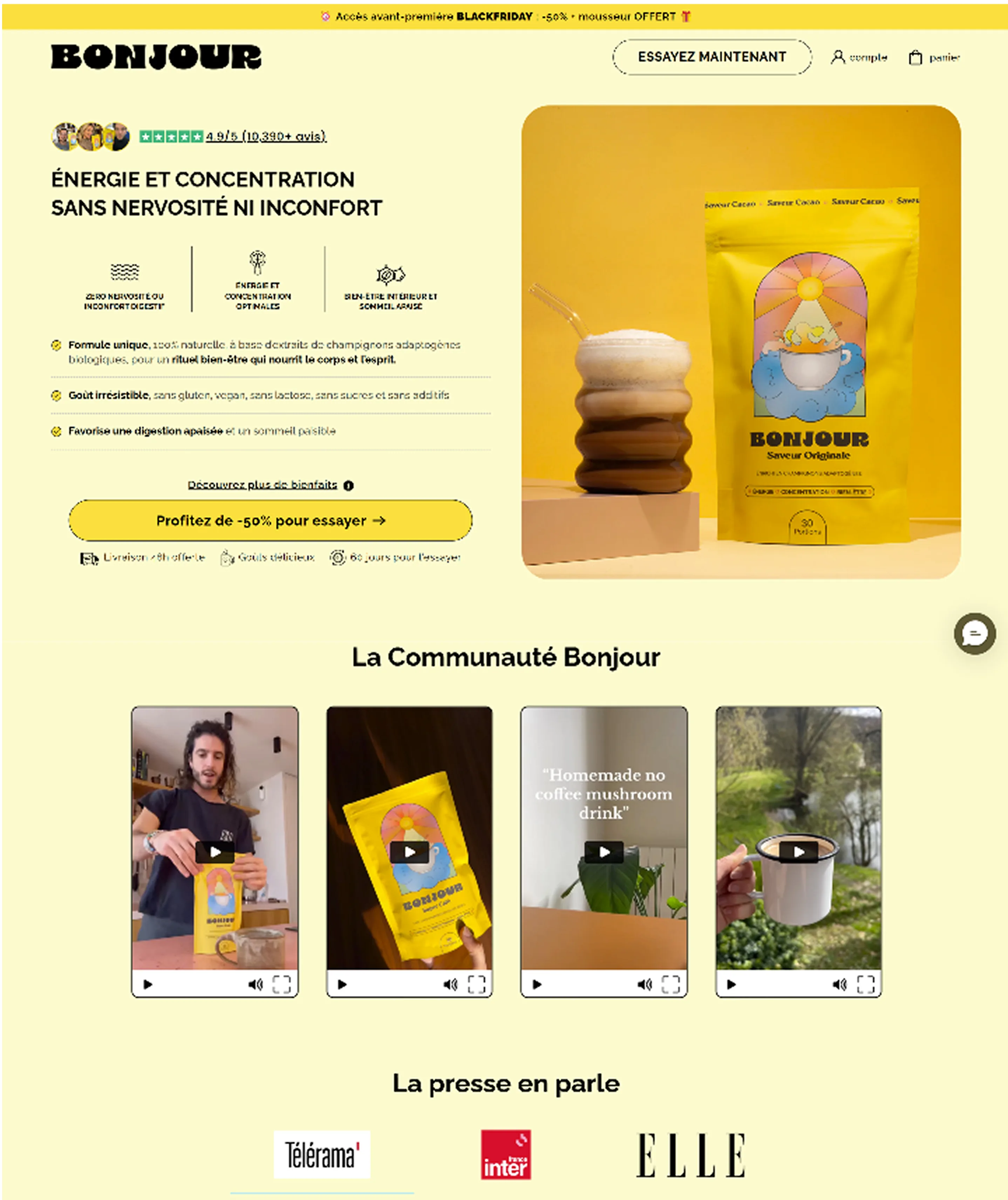 Bonjour Drink